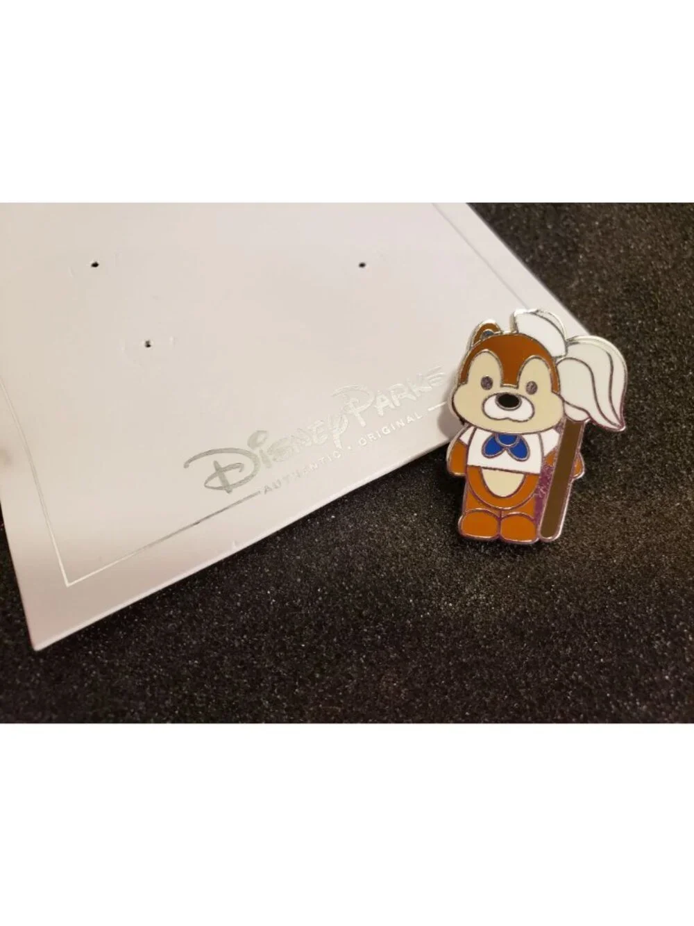 Disney Chip Trading Pin Chipmunk Sailor Hat Mop Lapel Pin Brooch Badge Jewelry
